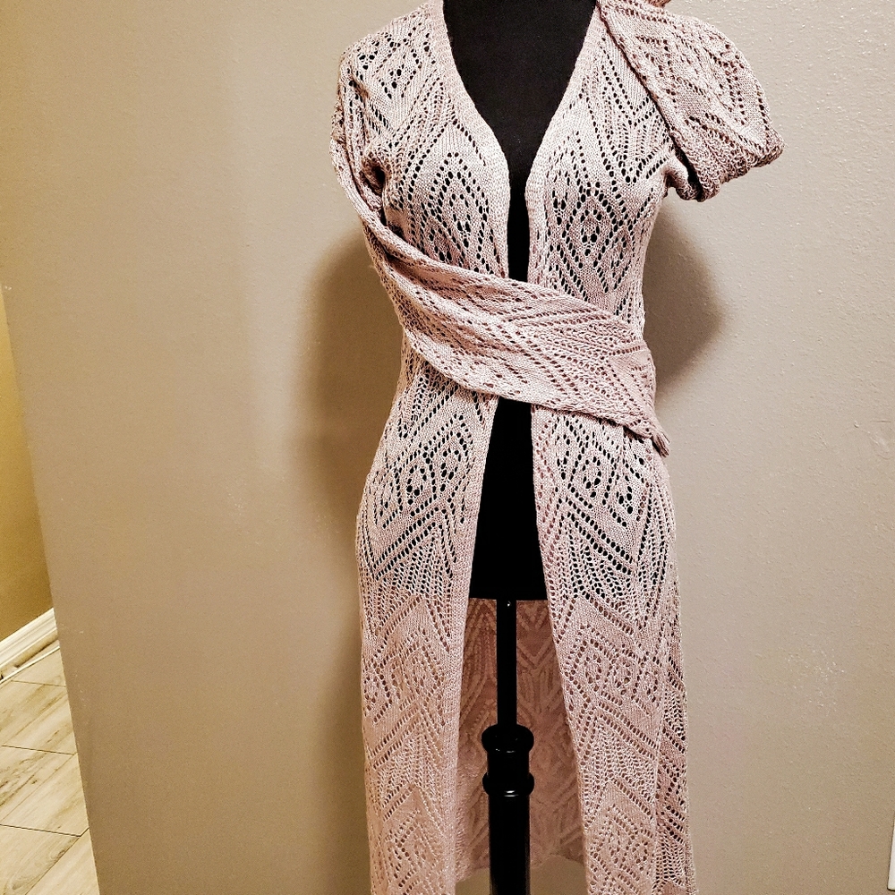 Long sleeve open cardigan